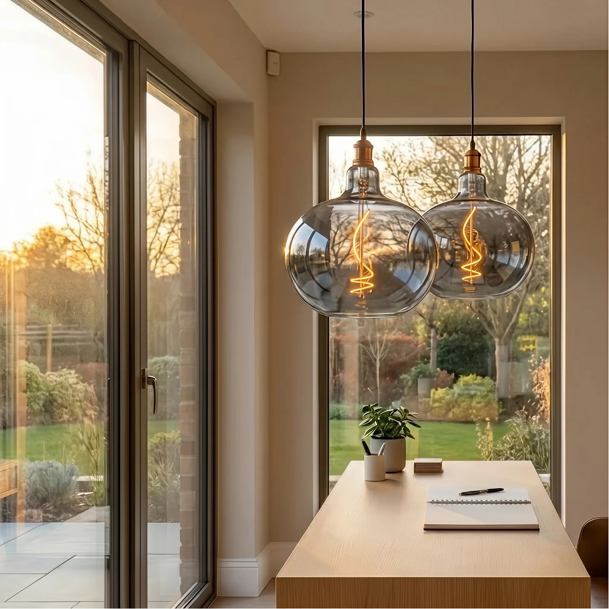 Oversized Edison LED Ellipse Bulb 220